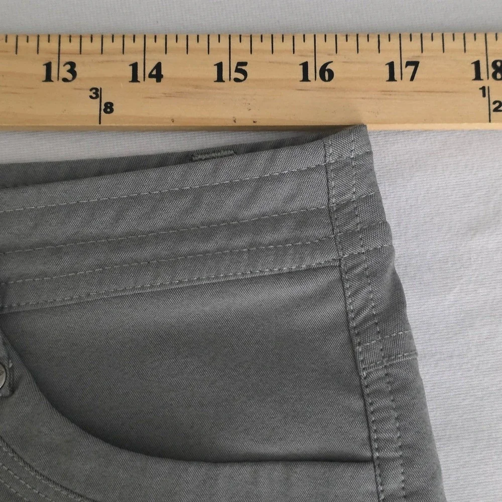 Kuhl Trekr Kapri Women Gray Outdoor Hiking Stretch Capri Pants Size 10 32X19 - Picture 8 of 9